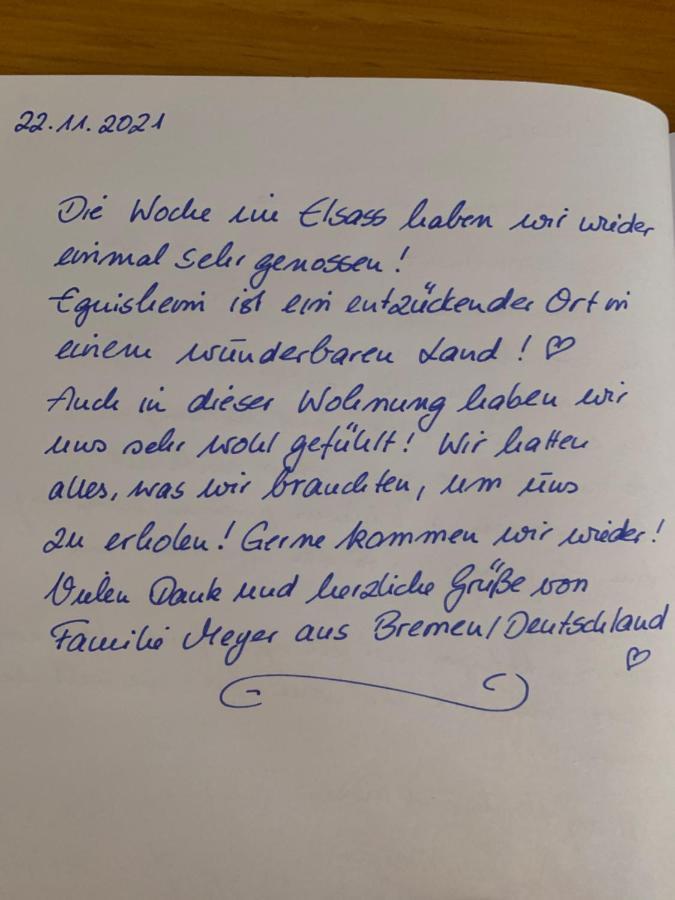 Gite Edelweiss A Eguisheim Exteriör bild
