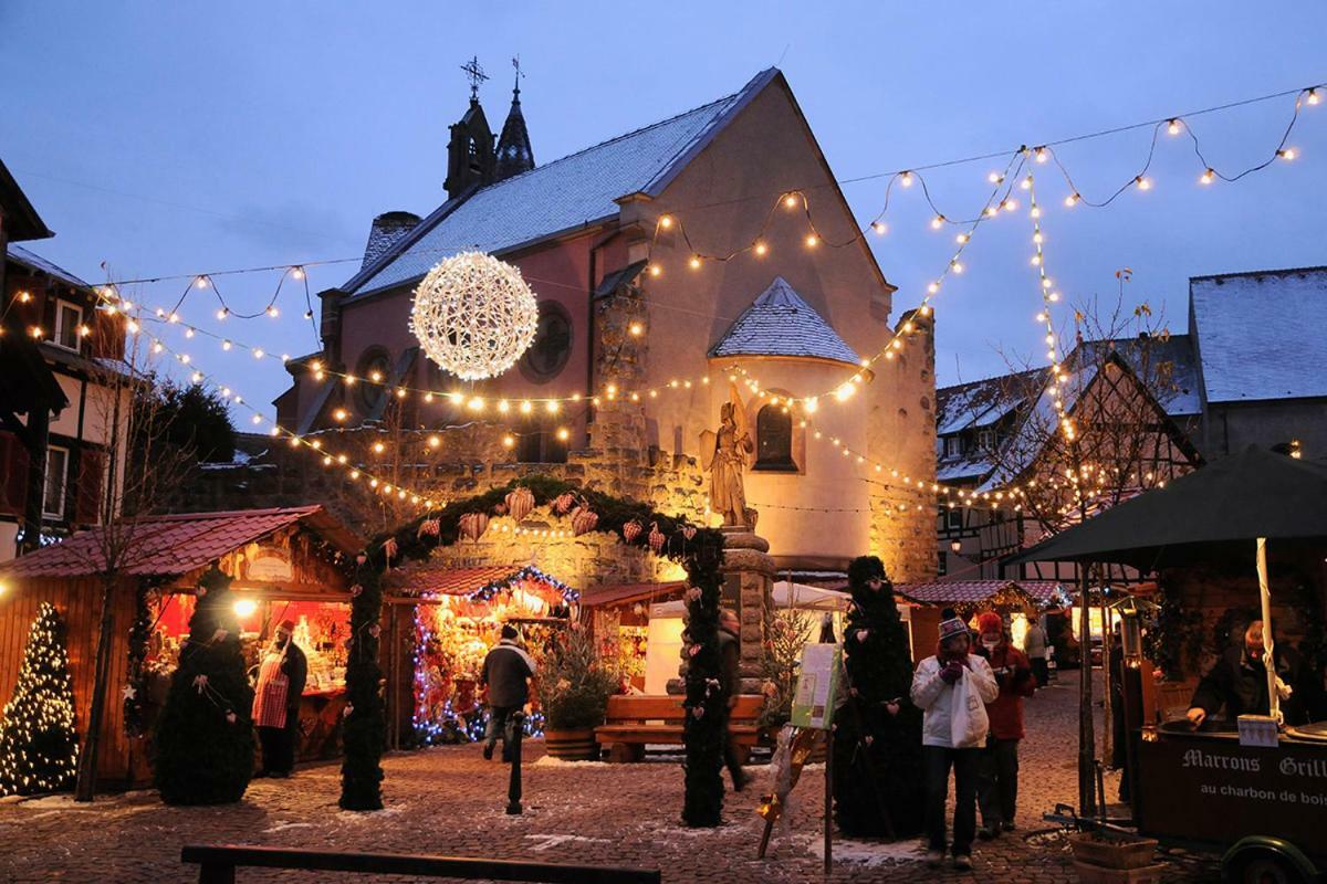 Gite Edelweiss A Eguisheim Exteriör bild