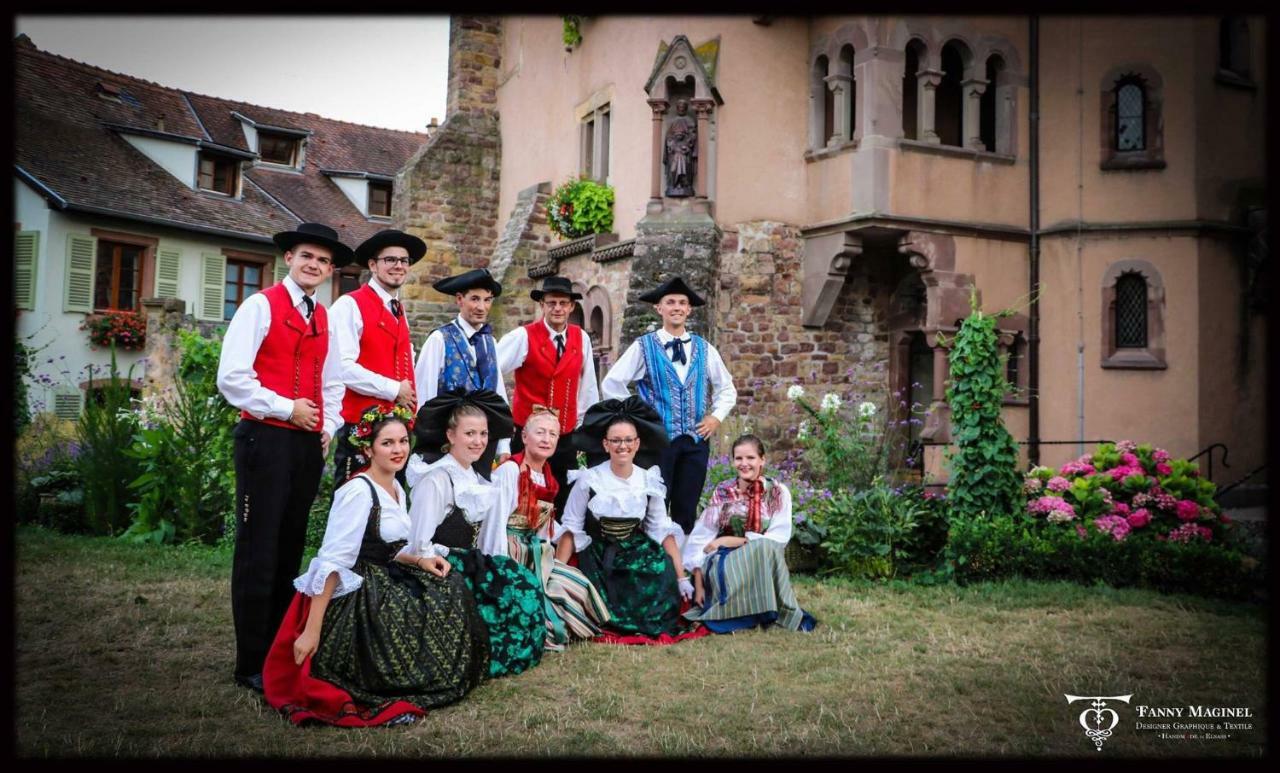 Gite Edelweiss A Eguisheim Exteriör bild