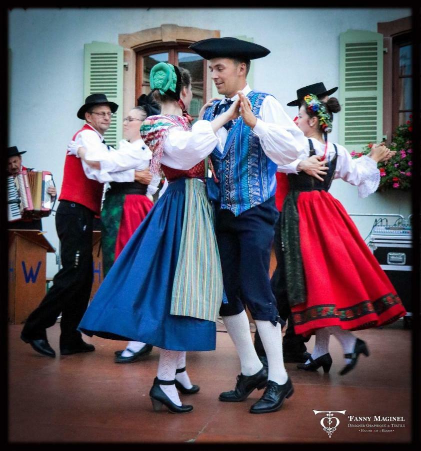 Gite Edelweiss A Eguisheim Exteriör bild