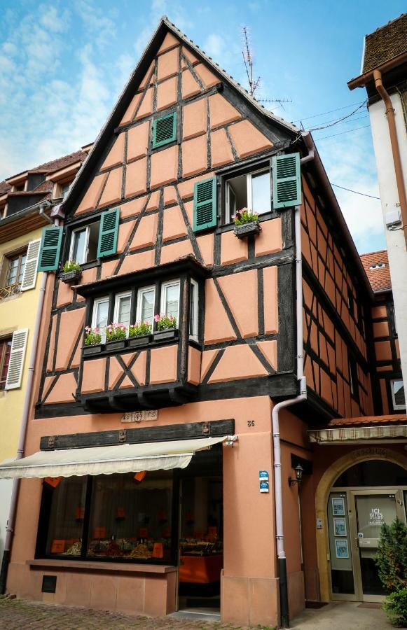 Gite Edelweiss A Eguisheim Exteriör bild